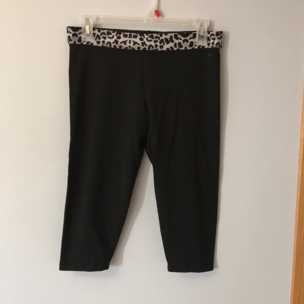 Cheetah band cropped leggings
